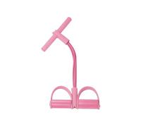 Fitness Resistance Bands, Multifunction 4 Tubes Elastic Fitness Bands with Pedals Handles, Sit-up Bodybuilding Expander B-ands Tension Rope, Ideal for Women, BeginnersWaist, Arm, Leg Muscle Training