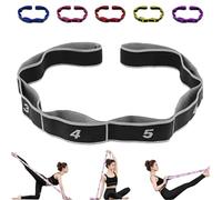 Fitness Resistance Bands, Numbered Resistance Bands for Glutes, Multifunction Tension Rope, Fashion Puller Exercise for Stretching and Yoga (F)