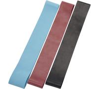 Fitness Resistance Bands Three-pack 5-6-7 kg - Blue/burgundy/black