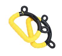 Fitness rings, 2Pcs Children Gymnastic Ring Kids Pull-up Fitness Equipment Excercise Tool for Full Body Strength Bodyweight Training(Unique Colour,100CM)