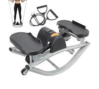 Fitness Rock Stepper: Portable Swivel Motion Trainer Leg Exercise Machine Compact Workout Equipment | Full Body Butt Abs Core Part
