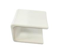 Fitness Room Yoga Mat Holder Clip, White