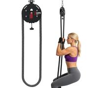 Fitness Rope Puller, Endless Rope Trainer with Adjustable Resistance, 4-M Nylon Rope for Upper Extremity Training, Aerobic Exercise