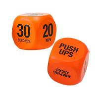 Fitness Set | 6 Face Workout | 5 x 5 x 5 cm Squats | Compact, Portable, Ideal for Cardio Exercises, Home Workouts, Traveling or Outdoor Workouts