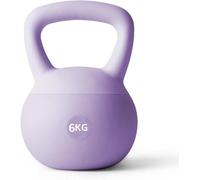 Fitness Soft Kettlebell,Kettlebell Anti-Slip Grip Weight for Home Workouts, Kettlebells Set Strength and Safety Gym Exercise (Purple, 6KG)