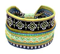 Fitness Sports Headband For Female African Knotted Hairband Elastic Absorbent Hairwrap Wide For Yoga SPA Fitness