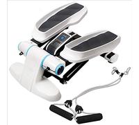 Fitness stair pedal, mini climbing steps, exercise machine with resistance band and LCD display, suitable for indoor spo