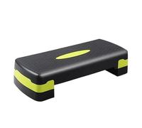 Fitness Stepper Adjustable ABS Aerobic Step Platform Home Gym Fitness Workout Exercise Board(Green)