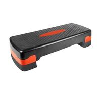 Fitness Stepper Adjustable ABS Aerobic Step Platform Home Gym Fitness Workout Exercise Board(Red)