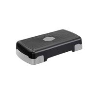 Fitness Stepper Aerobics Fitness Pedals Exercise Stepper Adjustable Step Aerobic Equipment(Grey)