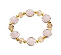 Fitness Tech Crack Colored Glaze Bracelet String For Everyday Wear As A For Girls' Classmates And Friends Belle Earrings (E, One Size)