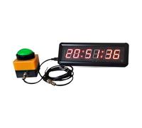 Fitness Timer 1.8-inch Countdown Stopwatch with Alarm Clock Function for Gym Exercise, School, Home, Boxing, Indoor Rock Climbing and More