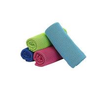 Fitness Towel Set of 4 Instant Cold Cooling Towels 30x100cm Ice Cold
