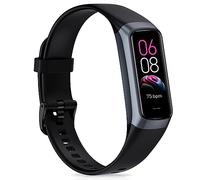 Fitness Tracker, Activity Tracker with Sleep Tracking, Heart Rate, Calorie Tracking, Blood Oxygen, Fitness Watch with 1.1" AMOLED Screen, Waterproof Step Tracker for Android iPhones Women Men