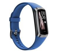 Fitness Tracker for Men Women 24/7 Heart Rate, Step Counter,IP68 Waterproof Activity Tracker with 25 Sport Modes with 1.1" AMOLED Touch Color Screen with Android and iOS Phones (Deep Sea Blue)