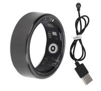 Fitness Tracker Smart Ring, Sports Ring with Sleep Apnea Monitoring Rechargeable Body Temperature Detection Versatile Health Ring for Sports Fitness (No. 20)