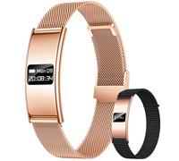 Fitness Tracker Smart Watch for Women - Activity Tracker with Sleep Heart Rate Blood Oxygen Stress Monitor 5ATM Waterproof smart bracelet with 2 Bands Smart Wristband Compatible with Android and iOS