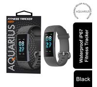 Fitness Tracker Smartwatch 0.96in Display Black IP68 Heart Rate Sleep Band Steps
