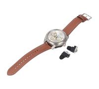 Fitness Tracker Watch, Long Battery Life, 2 in 1 Smart Watch, Call, 360 X 360 Resolution for Cycling (Silver Brown)