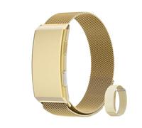 Fitness Tracker with 24/7 Health Tracking, Sleep & Heart Rate Tracking - Dual PPG&ECG Wellness Insights | SOS Alert & Family Sharing | 15-Day Battery, 188 Sport Modes, Aerospace Aluminium Build,Gold