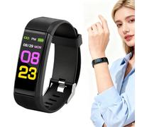 Fitness Tracker with Heart Rate Monitor, Smart Band, Sleep Tracker, Fitness Watch, Step Counter Watch, Smart Watch for Android & iOS, Waterproof Fitness Watch for Adults & Kids