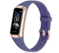 Fitness Tracker with Step Counter/Calories/Stopwatch, Activity Tracker, Health Tracker with Heart Rate Monitor, Sleep Tracker,1.10''AMOLED Touch Color Screen, Pedometer Watch for Women Men
