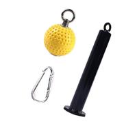 Fitness Training Balls for Pull Up Wrist Strengths and Forearm Workouts with Stable Steel Rings Multifunctional Pull Up Assistance Devic