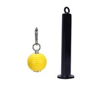 Fitness Training Balls for Pull Up Wrist Strengths and Forearm Workouts with Stable Steel Rings Multifunctional Pull Up Assistance Devic