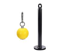 Fitness Training Balls for Pull Up Wrist Strengths and Forearm Workouts with Stable Steel Rings Multifunctional Pull Up Assistance Devic