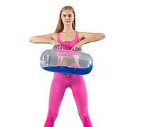 Fitness Training Water Bag,Strength Training Equipment Bags for Full Body Workout Come with A Pump | Cylinder Shape Workout Sandbag Alternative Aqua Bag