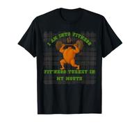 Fitness Turkey Green Gains Edition Funny Gym Design T-Shirt