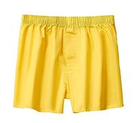Fitness Underwear Men's Loose Fit Men's Underwear Pure Cotton Sleepwear Flat Breathable Large Shorts Comfortable Boxer Shorts Men, yellow, M
