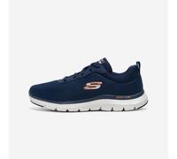 Skechers Flex Advantage Mesh Lace Up Trainer, Navy, Size 8, Men Navy