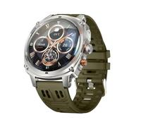 Fitness Watch for Women Men,Smartwatch with 1.75-Inch AMOLED Screen, Bluetooth Calling, 800Mah Battery, Flashlight, and Waterproof Features.For Iphone/Android Green