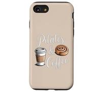 Fitness Wellness Workout Pilates And Coffee Cinnamon Bun Case for iPhone SE (2020) / 7/8