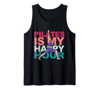 Fitness Workout Training - Pilates Is My Happy Hour Tank Top