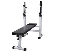 vidaXL Fitness Workout Bench Straight Weight Bench
