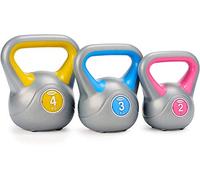 Fitness York 2,3,4KG Vinyl Kettlebell Set