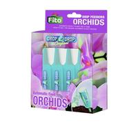 Fito Drip Feeder 32ml for Orchids, Automatic Orchid Plant Food, Slow Release Liquid Fertiliser, No Mixing Easy Indoor Orchid Care Solution, (Pack of 5)