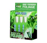 Fito Drip Feeder for Foliage Plants, Automatic Plant Food, Slow Release Liquid Fertiliser, No Mixing, Easy Indoor Plant Feeding Solution, 32ml, (Pack of 5)