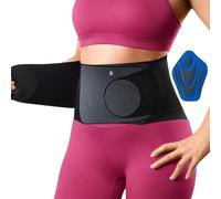 Fitomo Back Support Belt, Ultra Thin Back Brace for Lower Back Pain Women, Enhanced Lumbar Support System, Seamless Yoga Fabric, Slim-Fit & Invisible, Wear under Clothes, Sciatica, Posture, Lifting
