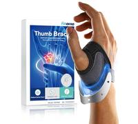 Fitomo CMC Thumb Brace with Shape-memory Restriction Splint,CMC Thumb Support for Arthritis, Thumb Joint Instability, Tendonitis, CMC Thumb Protector Basal Joint Stabiliser, Medium, Right Hand