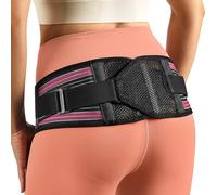 Fitomo Sacroiliac Support Belt with X-shape Enhancing Compression,360°Anti-slip Lower Back Support for Women for Pelvic, Leg, Hip, SI Joints, Sciatic Pain Relief