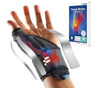 Fitomo Wrist and Thumb Support, 2 en 1 Finger Splint for De Quervains Tenosynovitis, Arthritis, Trigger Finger, Pain Relief, Tendonitis, Carpal Tunnel Pain Relief and Thumb Sprain
