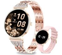 Fitoncloud Smart Watch for Women,8mm Ultra-Thin 1.32" AMOLED Display Smartwatch with 7-Day Battery,Heart Rate & SpO2 Sleep Monitor,Multiple Sports Modes,IP68 Waterproof Fitness Tracker for Android iOS