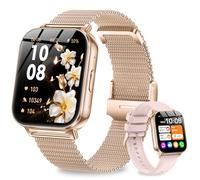 Fitoncloud Smart Watches for Women (1000mAh Battery), 1.83" HD Smart Watch with Calls/Messages/Notifications, Sleep/Heart Rate/SpO2/Blood Pressure Monitor, 100+ Sports Modes Fitness Tracker, Rose gold