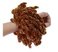 Fitooles 1Pc Women Hijab Scrunchies Solid Color Plain Big