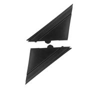 Fitooles Car Exterior Trianglar Rear View Reflector Protective Cover Caps None Modification Needed Suitable For 500 2012-2017 Side Mirror Emblems Decoration