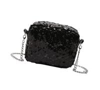 Fitooles Elegant Sequined Evening Bag Handbag with Chain Strap for Women Delicate Shoulder Bags Crossbody Purse Evening