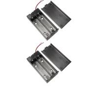 Fitooles Enhances 18650 Battery Enclosure Featuring Tight Fit Design And Extended Leads For Precisions Electronic Applications High Strength ABS Battery Holder